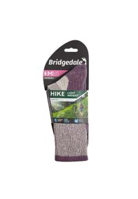 BRIDGEDALE - Skarpety turystyczne Bridgedale Hike Lt Coolmax C Boot. Kolor: fioletowy. Sport: turystyka piesza