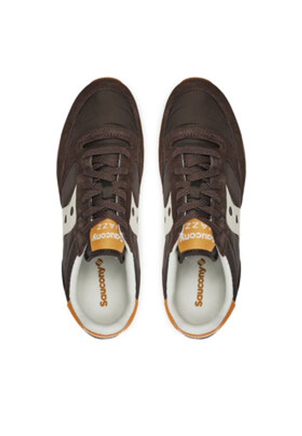 Saucony Sneakersy Originals Jazz S2044 705 Brązowy. Kolor: brązowy. Materiał: materiał