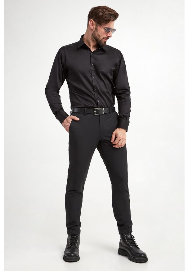 Karl Lagerfeld - Koszula męska popelinowa KARL LAGERFELD