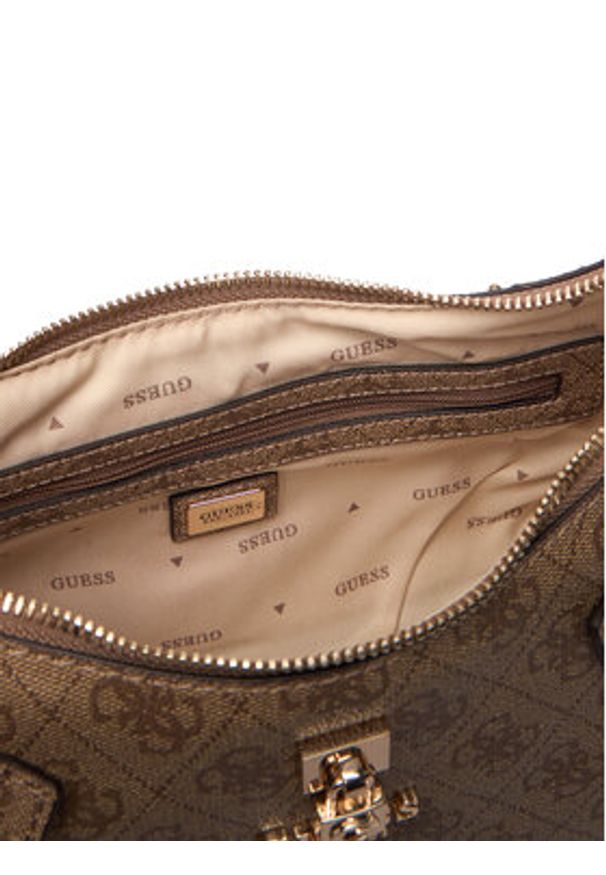Guess Torebka Yesba HWSG78 33180 Beżowy. Kolor: beżowy. Materiał: skórzane