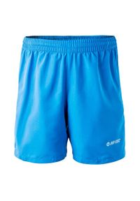 Hi-tec - Spodenki Dziecięce Matowe. Kolor: niebieski. Styl: sportowy. Sport: turystyka piesza
