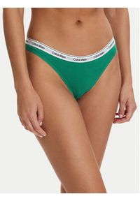Calvin Klein Underwear Komplet stringów LV00QD5221 Kolorowy. Materiał: bawełna. Wzór: kolorowy #2