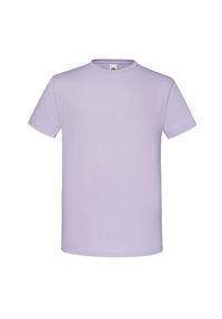 FRUIT OF THE LOOM - Męska Koszulka Iconic 150. Kolor: niebieski