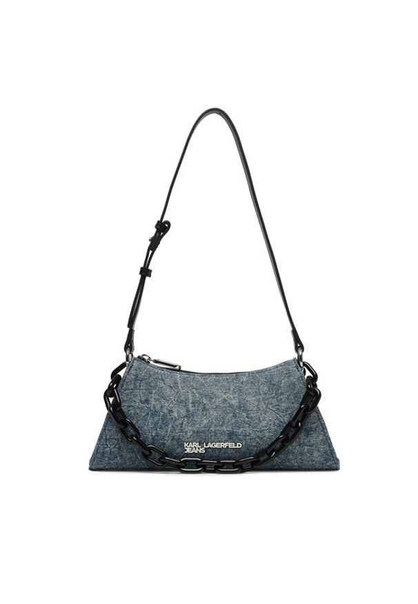 Karl Lagerfeld Jeans Torebka B2W30123 Niebieski. Kolor: niebieski