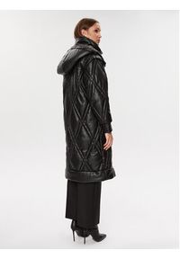 Guess Kurtka przejściowa W3BL30 WFSP0 Czarny Regular Fit. Kolor: czarny. Materiał: skóra #4
