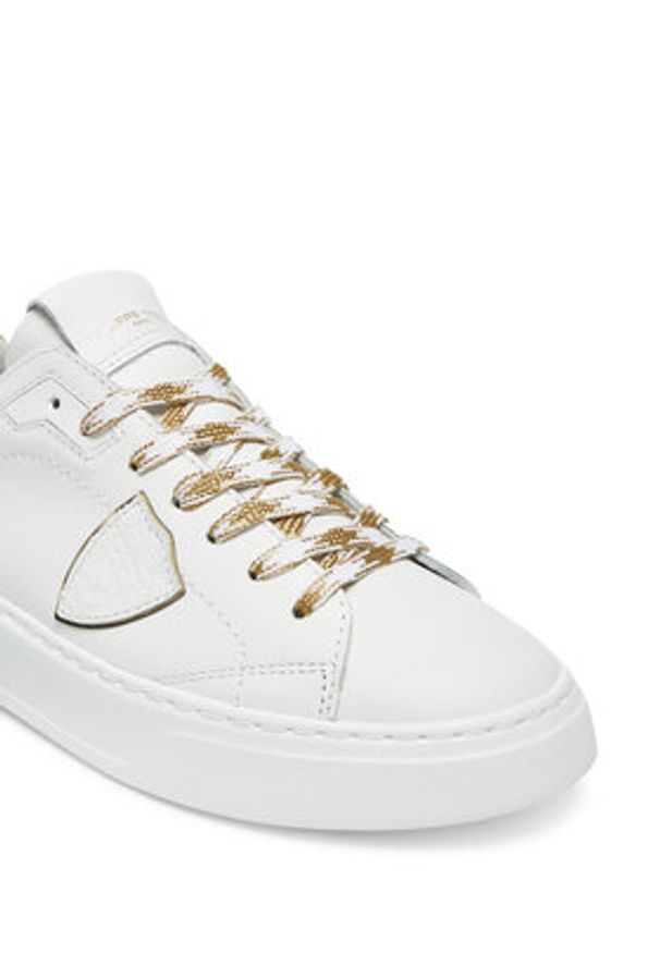 Philippe Model Sneakersy BTLD VG12 Biały. Kolor: biały. Materiał: skóra