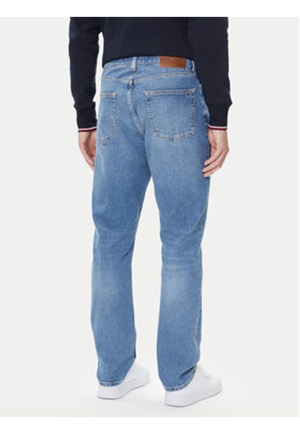 TOMMY HILFIGER - Tommy Hilfiger Jeansy Mercer MW0MW39656 Niebieski Straight Fit. Kolor: niebieski
