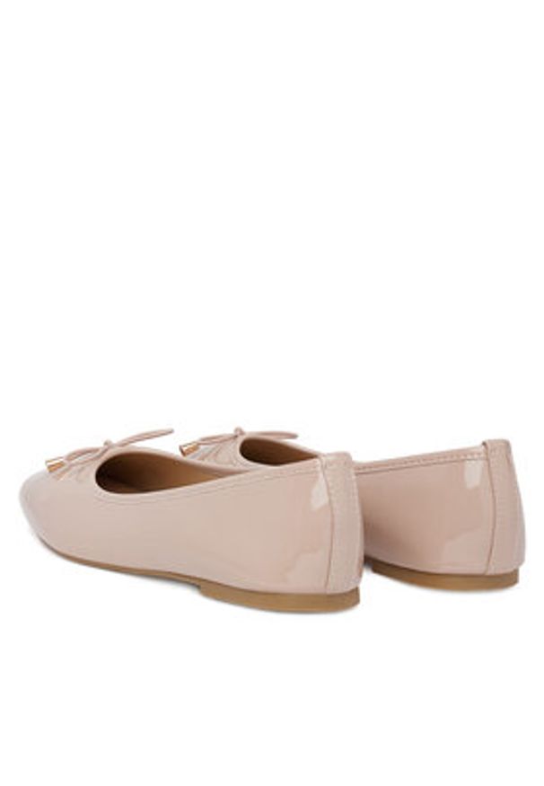 Jenny - JENNY Baleriny XSFD24-0301-02 Beżowy. Kolor: beżowy. Materiał: skóra