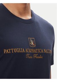Aeronautica Militare T-Shirt 251TS2410J592 Granatowy Regular Fit. Kolor: niebieski. Materiał: bawełna