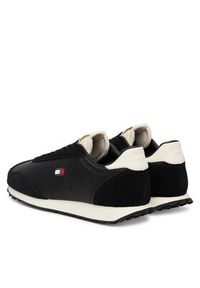 Tommy Jeans Sneakersy Tjm Retro Runner Archive Mix Mat EM0EM01763 Czarny. Kolor: czarny. Materiał: skóra #3