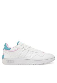 Adidas - adidas Buty do koszykówki Hoops 3.0 SE JI3452 Biały. Kolor: biały. Materiał: skóra. Sport: koszykówka