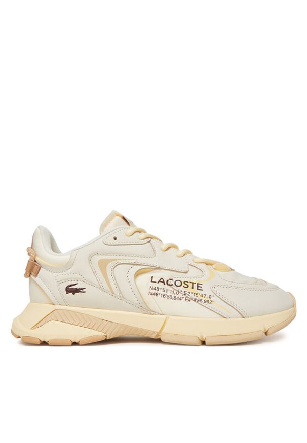 Lacoste Sneakersy L003 7-49SMA0005 Biały. Kolor: biały. Materiał: materiał