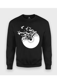 MegaKoszulki - Bluza klasyczna Vinyl birds. Styl: klasyczny #1