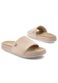 Różowe Klapki Rieker Modne Wsuwane Obuwie Damskie. Okazja: na co dzień, na spacer. Kolor: różowy. Sezon: lato. Styl: casual, sportowy #7