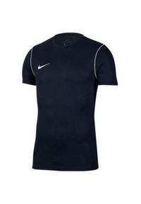 Koszulka piłkarska chłopięca Nike JR Park 20. Kolor: czarny. Długość rękawa: krótki rękaw. Długość: krótkie. Sport: piłka nożna