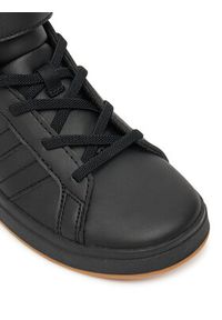 Adidas - adidas Sneakersy Grand Court Mid K JR0804 Czarny. Kolor: czarny. Materiał: skóra #5