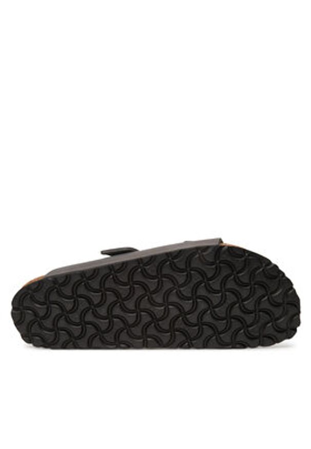 Birkenstock Klapki Arizona LEOI 1027026 Szary. Kolor: szary. Materiał: skóra, zamsz