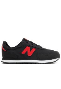 Buty New Balance GC323AB - czarne. Okazja: na co dzień. Kolor: czarny. Materiał: materiał, syntetyk, guma. Szerokość cholewki: normalna