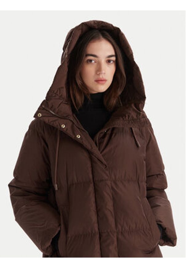 Weekend Max Mara Kurtka puchowa Newbembo 2525496072 Bordowy Relaxed Fit. Kolor: czerwony. Materiał: syntetyk