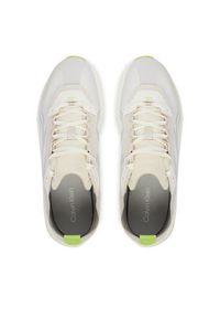 Calvin Klein Sneakersy Chunky Run Laceup Stripe Ny HM0HM02160 Écru. Materiał: materiał. Sport: bieganie #3