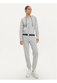Hugo Spodnie dresowe Sporty Logo 50520499 Szary Regular Fit. Kolor: szary. Materiał: bawełna #4