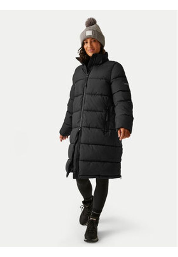 Regatta Kurtka zimowa Mottere RWN300 Czarny Loose Fit. Kolor: czarny. Materiał: syntetyk. Sezon: zima