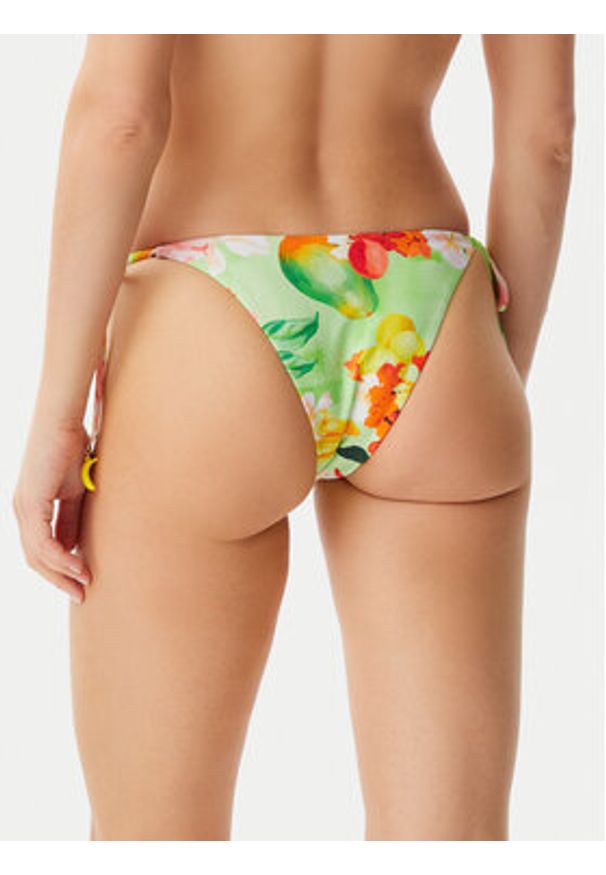 Seafolly Dół od bikini Tropique 40651-235 Zielony. Kolor: zielony. Materiał: syntetyk