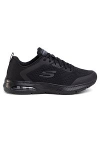 skechers - Skechers Sneakersy Pelland 52559/BBK Czarny. Kolor: czarny. Materiał: materiał #1