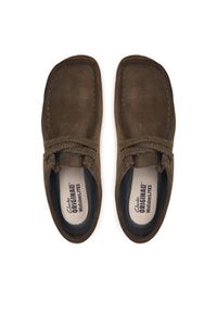 Clarks Półbuty Wallabee Lite. 26329403 Zielony. Kolor: zielony. Materiał: skóra, zamsz #2