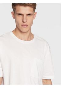 Lindbergh T-Shirt 30-400026 Biały Oversize. Kolor: biały. Materiał: bawełna #3
