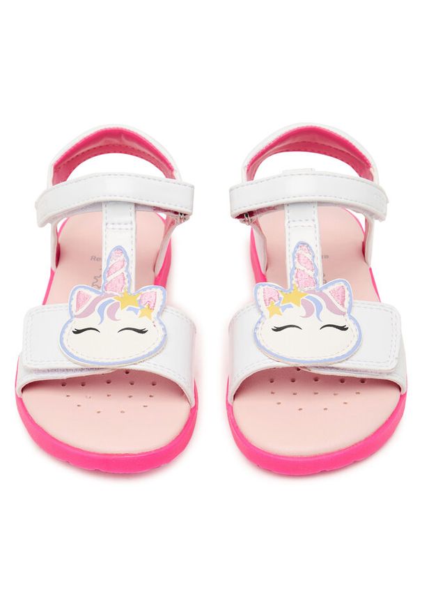 Sandały Geox. Kolor: biały