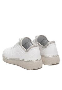 Rieker Półbuty 50960-80 Biały. Kolor: biały. Materiał: skóra #4