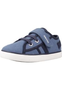 Geox - Buty GEOX B GISLI B. A Niebieski. Kolor: niebieski. Materiał: tkanina. Sport: turystyka piesza