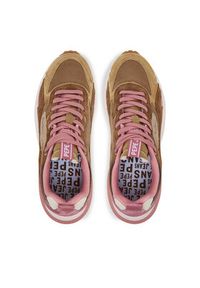 Pepe Jeans Sneakersy Winslow Serie PLS600013 Beżowy. Kolor: beżowy. Materiał: zamsz, skóra #5