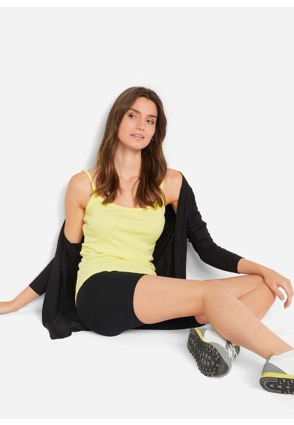 bonprix - Kolarki ze stretchem (2 pary). Kolor: biały