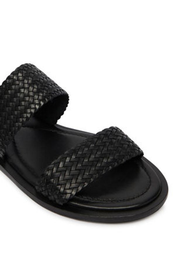 GANT - Gant Klapki 32561260 Czarny. Kolor: czarny. Materiał: skóra