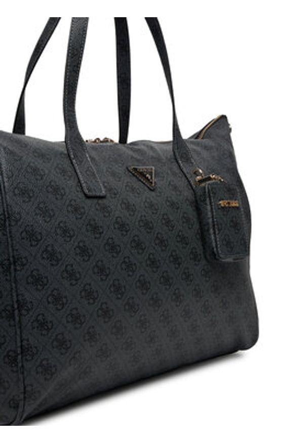 Guess Torba weekendowa Latona Travel TWLB92 11017 Czarny. Kolor: czarny. Materiał: skóra