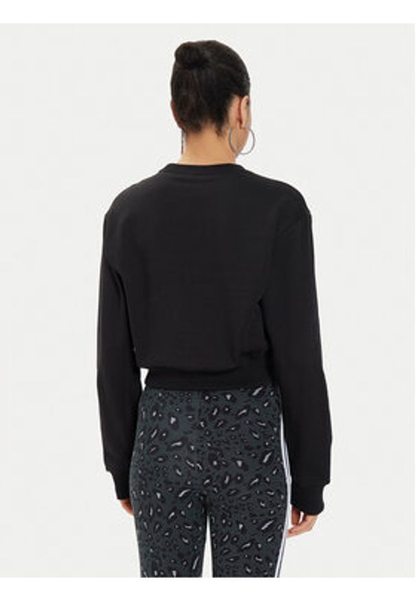 Adidas - adidas Bluza ALL SZN Fleece IW1225 Czarny Regular Fit. Kolor: czarny. Materiał: bawełna, syntetyk