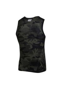 Koszulka sportowa bez rękawów męska Tank top strike EXTREME HOBBY HAVOC. Kolor: zielony. Materiał: poliester, elastan. Długość rękawa: bez rękawów. Styl: sportowy #2