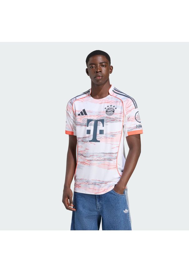 Adidas - Koszulka FC Bayern 25/26 Away. Kolor: biały