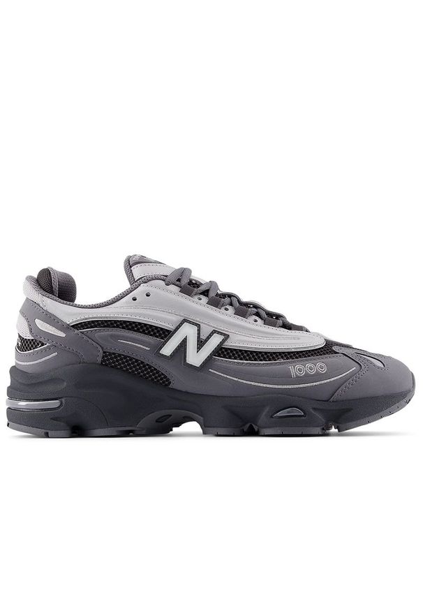 Buty unisex New Balance M1000MEG - szare. Kolor: szary. Materiał: materiał. Szerokość cholewki: normalna
