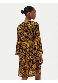 SELMARK - Selmark Sukienka letnia BM298 Czarny Relaxed Fit. Kolor: czarny. Materiał: wiskoza. Sezon: lato #4