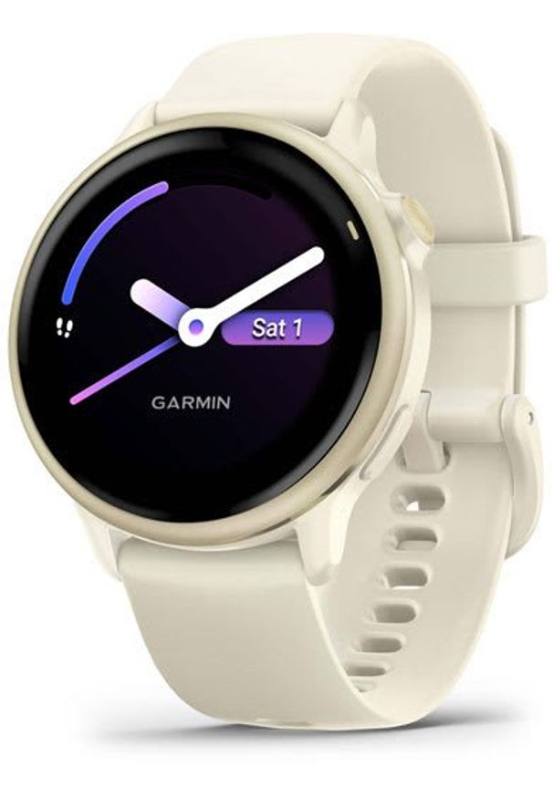 GARMIN - Garmin vívoactive® 6, Lunar Gold with Bone Band