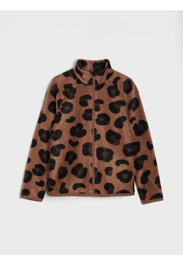 Sinsay - Bluza zip hoodie - wielobarwny