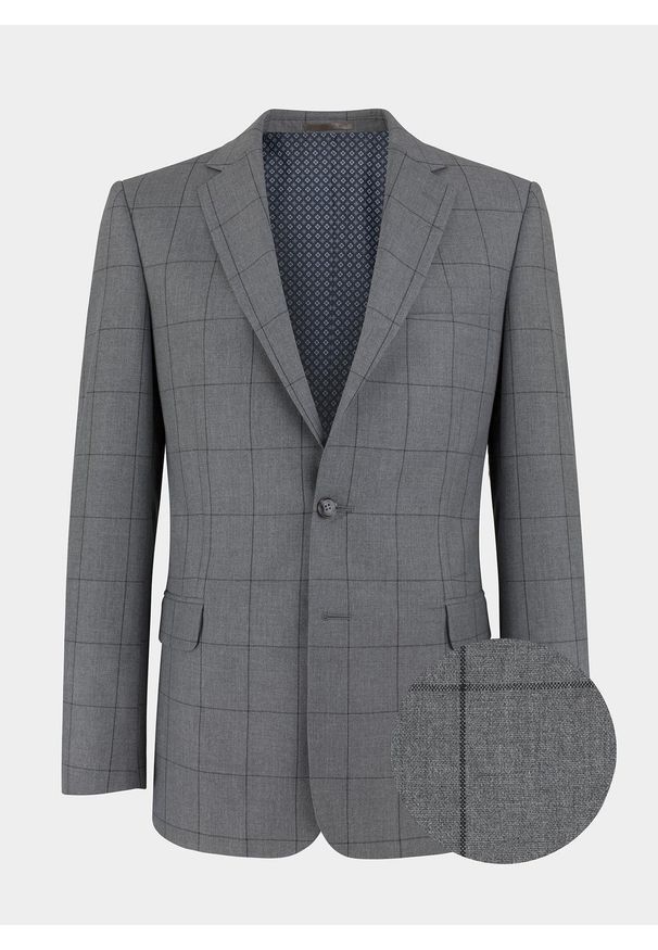 Pako Lorente - PAKO LORENTE – Marynarka garniturowa CARLOS PPLM9-3G-235-S. Okazja: na ślub cywilny, na wesele. Materiał: wełna. Styl: boho