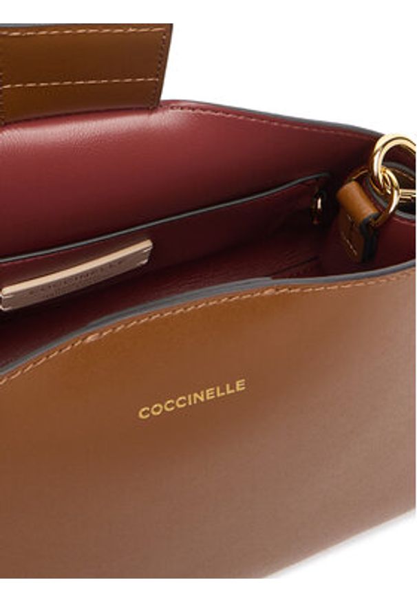 Coccinelle Torebka U7K Coccinelletylde Calf E1 U7K 15 01 01 Brązowy. Kolor: brązowy. Materiał: skórzane