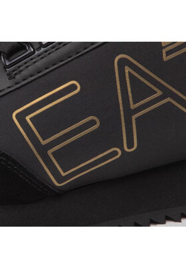 EA7 Emporio Armani Sneakersy X8X101 XK257 M701 Czarny. Kolor: czarny. Materiał: materiał