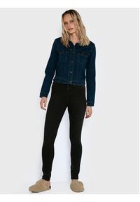 Noisy may - Noisy May Kurtka jeansowa Debra 27001163 Granatowy Slim Fit. Kolor: niebieski. Materiał: jeans, bawełna