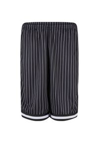 Szorty z dzianiny w paski Urban Classics. Kolor: czarny, wielokolorowy, biały. Materiał: dzianina. Długość: krótkie. Wzór: paski. Sezon: lato #1