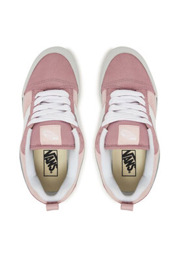 Vans Tenisówki Knu Skool VN000DAJBIY1 Różowy. Kolor: różowy. Materiał: skóra, zamsz